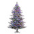 Vickerman K173476LEDCC 7.5' x 60" Flocked Kiana 3mm LED 1850CC