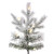  Vickerman K173481LED 9' x 66" Flocked Kiana 3mm LED 2450WW 
