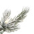 Vickerman K173537LED - 36" Flocked Kiana Wreath with Warm White LED Lights