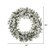 Vickerman K173537LED - 36" Flocked Kiana Wreath with Warm White LED Lights