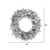 Vickerman K173547 - 48" Flocked Kiana Wreath