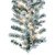  Vickerman K173615LED 9ft Flocked Kiana Garland with LED Lights 