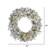 Vickerman K173637LED - 36" Flocked Kiana Wreath with Warm White LED Lights
