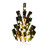 Vickerman K181241 4' x 30" White Wine Bottle Tree
