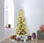 Vickerman K185066LED 6.5ft Flocked Kamas Fraser Fir Christmas Tree with Lights