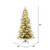 Vickerman K185076LED 7.5ft Flocked Kamas Fraser Fir Christmas Tree with Lights