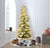 Vickerman K185076LED 7.5ft Flocked Kamas Fraser Fir Christmas Tree with Lights