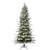 Vickerman K185090 12ft Flocked Kamas Fraser Fir Slim Christmas Tree