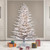 Vickerman K192476LED 7.5' x 62" Flocked Stick Dura-Lit 600WW