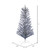 Vickerman K196370 7' x 47" Vintage Aluminum 123 Branches