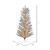 Vickerman K196371LED 7' x 47" Vintage Aluminum 3mm 1050WW