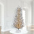 Vickerman K196381LED - 8 ft Vintage Aluminum Prelit Warm White LED Christmas Tree