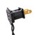 Vickerman K221556LED 5.5' x 31" Flocked Black Dura-Lit 300WW