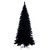 Vickerman K221565 - 6.5 ft Flocked Black Slim Fir Unlit Christmas Tree