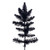 Vickerman K221680 - 9 ft Flocked Black Fir Unlit Christmas Tree