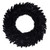  Vickerman K221724 24" Flocked Black Fir Wreath 210T 