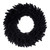  Vickerman K221730 30" Flocked Black Fir Wreath 260T 