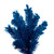 Vickerman K223145 4.5' x24" Flocked Turquoise Slim 360T