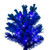 Vickerman K223181LED - 9 ft Flocked Turquoise Slim Prelit Turquoise LED Christmas Tree