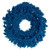 Vickerman K223324 - 24" Flocked Turquoise Wreath