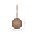 Vickerman JE220365 - 4 inch Natural Wool Wrapped Ball Christmas Ornament - 4 Pack