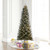 Vickerman K224568LED - 6.5 ft Frosted Douglas Slim Prelit Warm White LED Christmas Tree