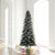Vickerman K224575 - 7.5 ft Frosted Douglas Slim Unlit Christmas Tree