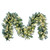 Vickerman K224715LED - 9 ft Green Frosted Douglas Christmas Garland - Warm White LED
