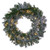 Vickerman K224749LED - 48" Frosted Douglas Wreath with Warm White LED Lights