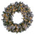 Vickerman K224749LED - 48" Frosted Douglas Wreath with Warm White LED Lights