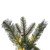 Vickerman K224839LED - 36" Frosted Douglas Teardrop Wreath with Warm White LED Lights