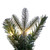 Vickerman K224847LED - 48" Frstd Douglas Teardrop Wreath with Warm White LED Lights