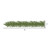 Vickerman K226214 - 9 ft White Flocked Pistol Pine Christmas Garland - Unlit