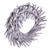 Vickerman K226230 - 30" Flocked Pistol Pine Wreath