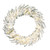Vickerman K226231LED - 30" Flocked Pistol Pine Wreath with Warm White LED Lights