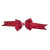  Vickerman L130512 1ft Red-Silver Nylon Outdoor Bow 