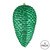 Vickerman N187244D - 7 inch Seafoam Glitter Pinecone Christmas Ornament - 4 Pack