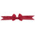 Vickerman L130318 - 18 inch Red Nylon Outdoor Bow