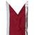 Vickerman L130524 - 2 ft Red-Silver Nylon Outdoor Bow
