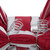 Vickerman L130548 - 4 ft Red-Silver Nylon Outdoor Bow