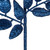 Vickerman L147902 - 22 in. Blue Glitter Honey Locust Artificial Spray - 6 Pack