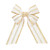 Vickerman L131518 - 18 inch Champagne Fabric Outdoor Bow