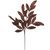 Vickerman L152915 22" Chocolate Glit BayLeaf Spray 12/Bg 