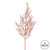 Vickerman L162458 - 28 in. Rose Gold Glitter Wild Huck Artificial Spray - 6 Pack