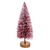  Vickerman LS220103 Red Bottle Brush Table Top Christmas Tree Set of 3 