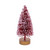  Vickerman LS220103 Red Bottle Brush Table Top Christmas Tree Set of 3 