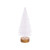 Vickerman LS220611 White Bottle Brush Table Top Christmas Tree Set of 3