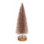 Vickerman LS220638 Champagne Brush Table Top Christmas Tree Set of 3