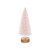 Vickerman LS220674 Cream Bottle Brush Table Top Christmas Tree Set of 3