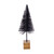 Vickerman LS221317 Black Bottle Brush Table Top Christmas Tree Set of 3